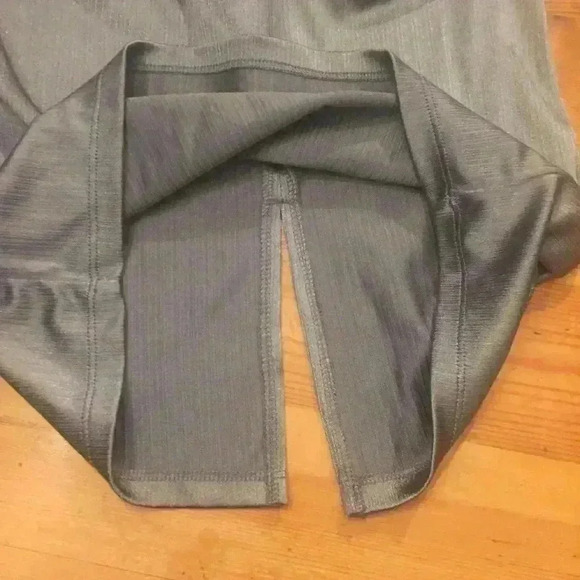 ZARA TRAFALUC bodycon stretch silver tank dress women S - Picture 5 of 9